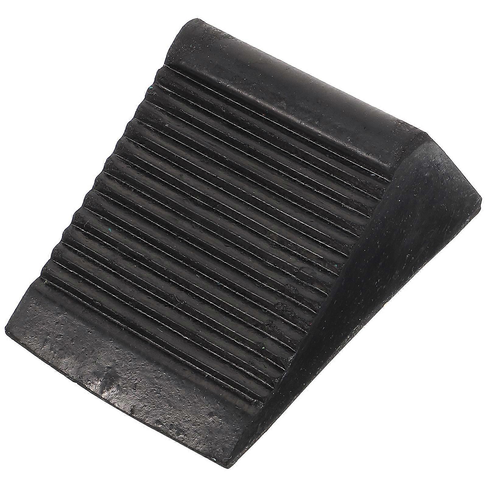 Wheel Chock Portable Rubber Car Ramp for Travel Trailers Non Slip Vehicle Stability 1Pack