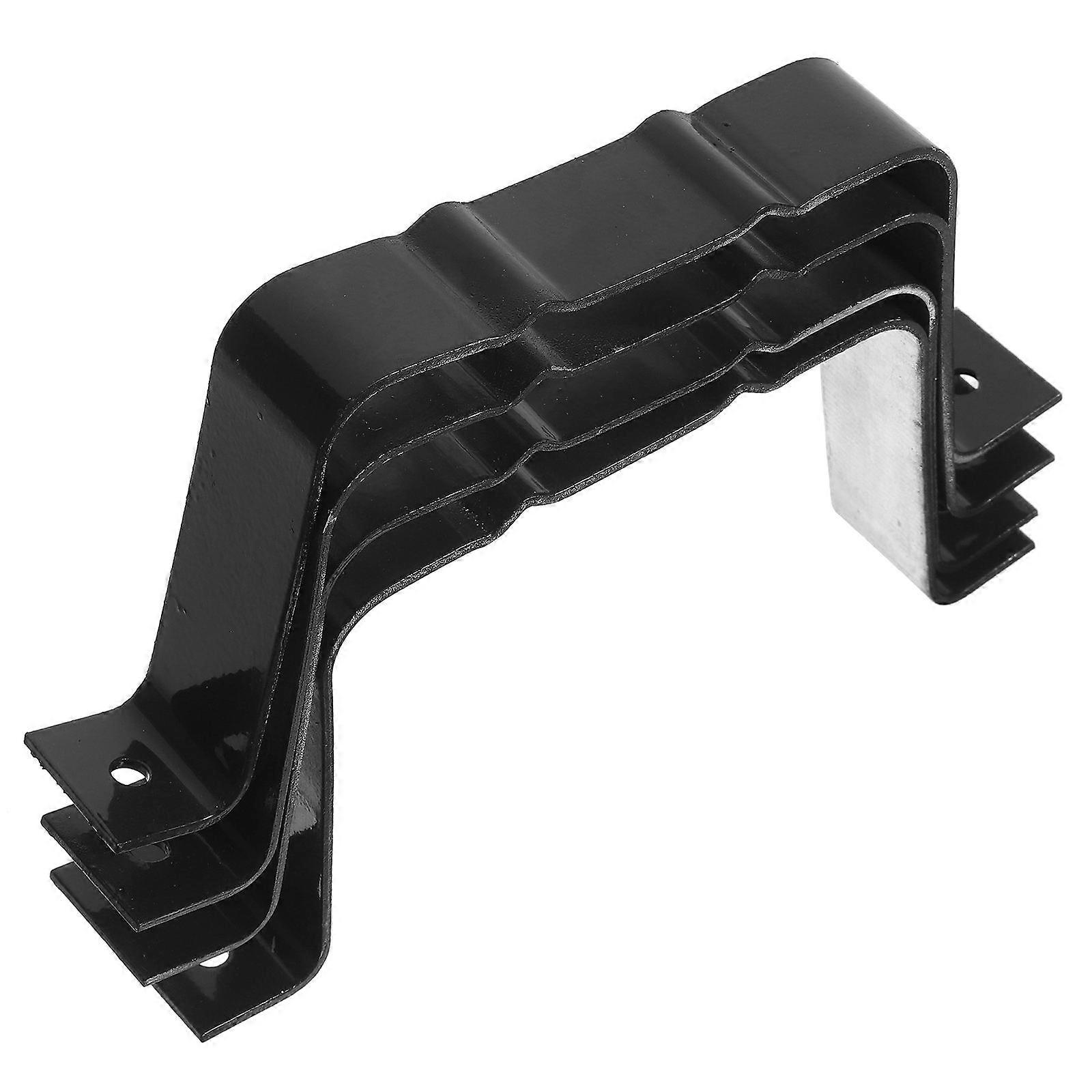 4pcs Gutter Downspout Straps Extension for Rainwater Drainage, Wear Resistant