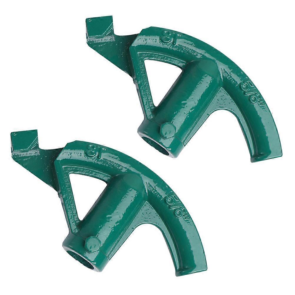 Tube Bending Tool Cast Iron Manual Tube Bender For Installation Professionals 20.7X10X5CM 2Pcs