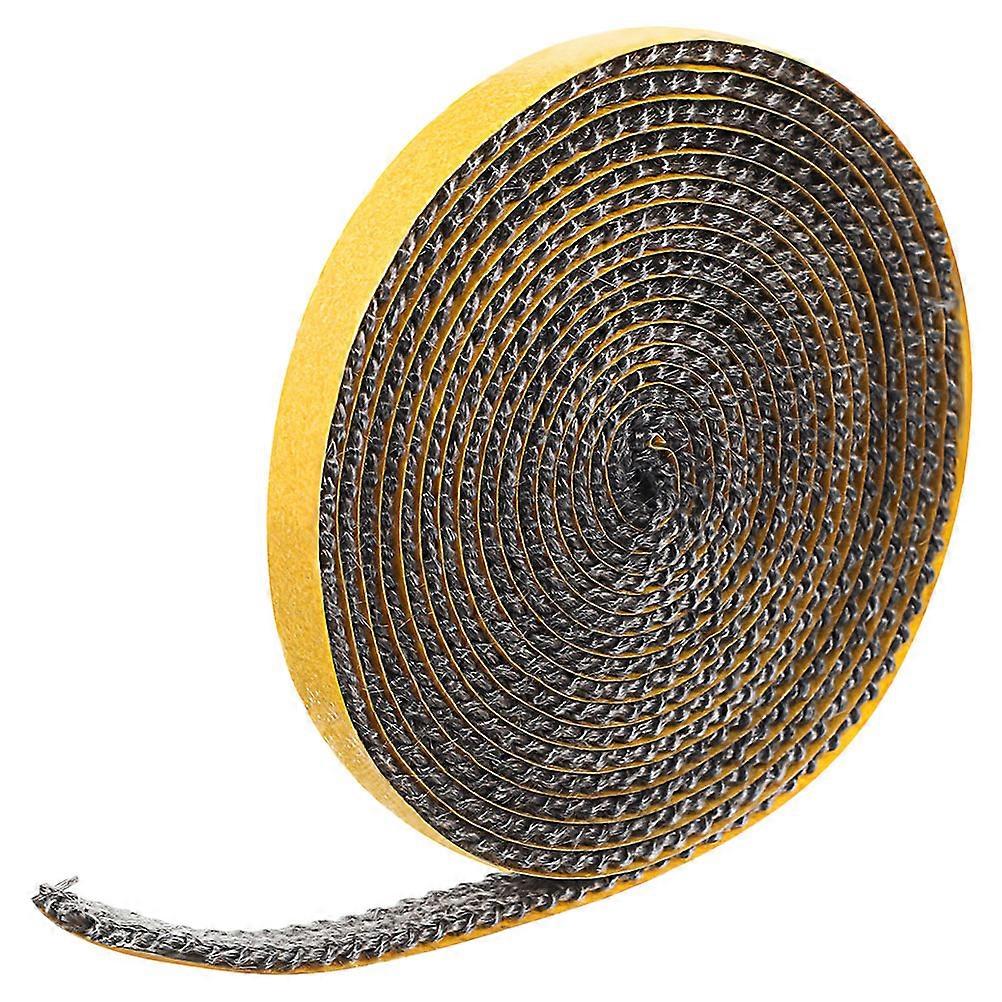 High Temperature Double Sided Adhesive Stove Gasket Rope for Fireplace, Chimney, Boiler, and Industrial Oven Insulation