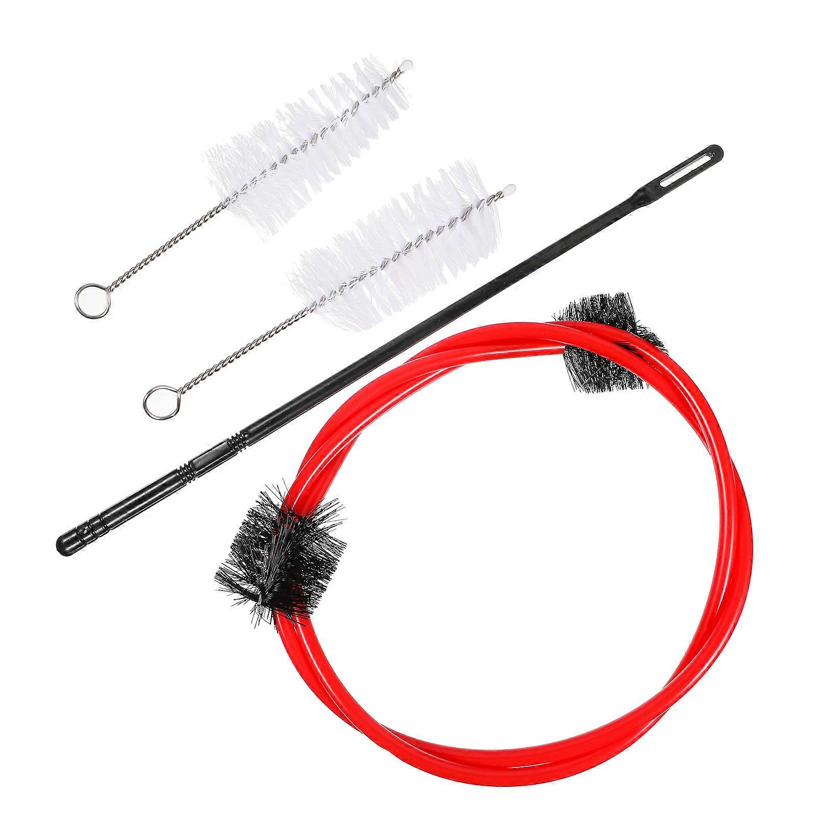 Here's a refined and professional product description for your **4pcs Cornet Cleaning Kit Durable Snake Brush Set**:
**4 Piece Cornet