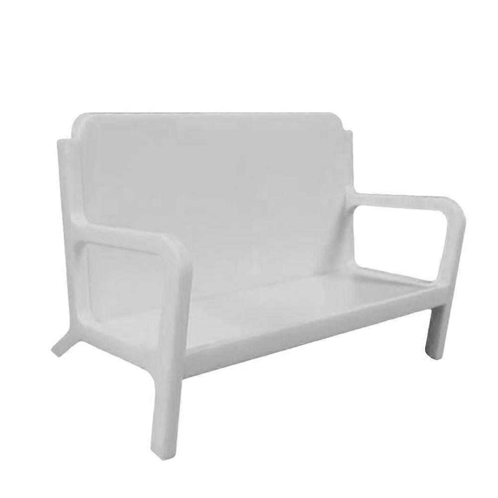 Office Business Card Stand Card Storage Desktop Organization White Plastic 4.1X2.8X2.0in 1Pack