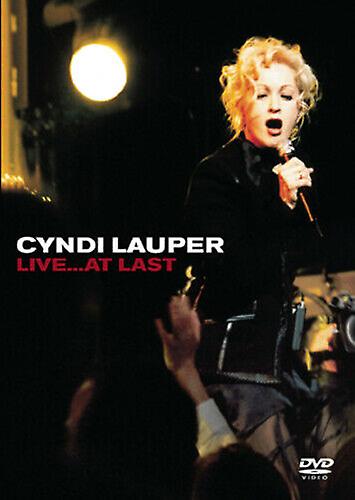 Cyndi Lauper Live... At Last DVD (2008) Cyndi Lauper cert E - Region 2