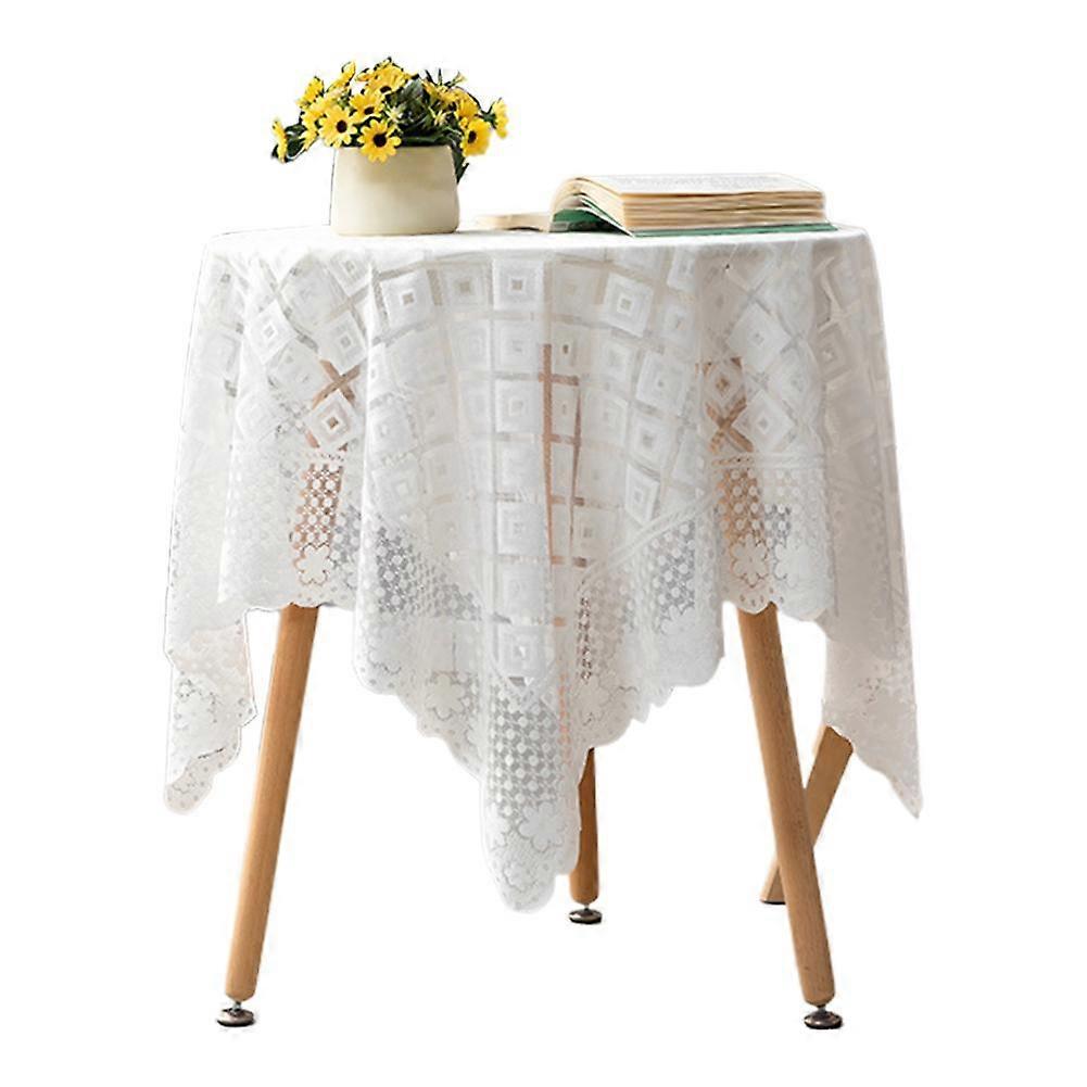 Lace Tablecloth With Tassels Rectangular Dining Table Cloth Tea Tables Mat Decor