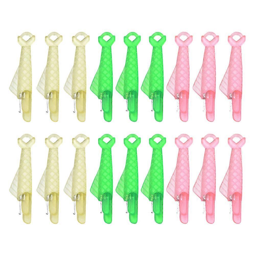 Sewing Tool Sewing Needle Threading Tool Home Use 3X1X0.5CM Assorted Color Effort-Saving 100Pcs