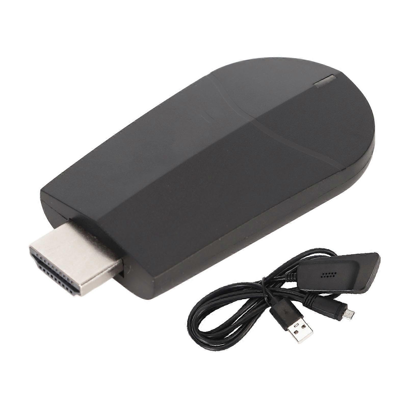 Wireless Display Adapter 4K HD Dual Band 2.4G 5G Low Latency Wireless HDMI Multimedia Interface for Laptop and TV Streaming