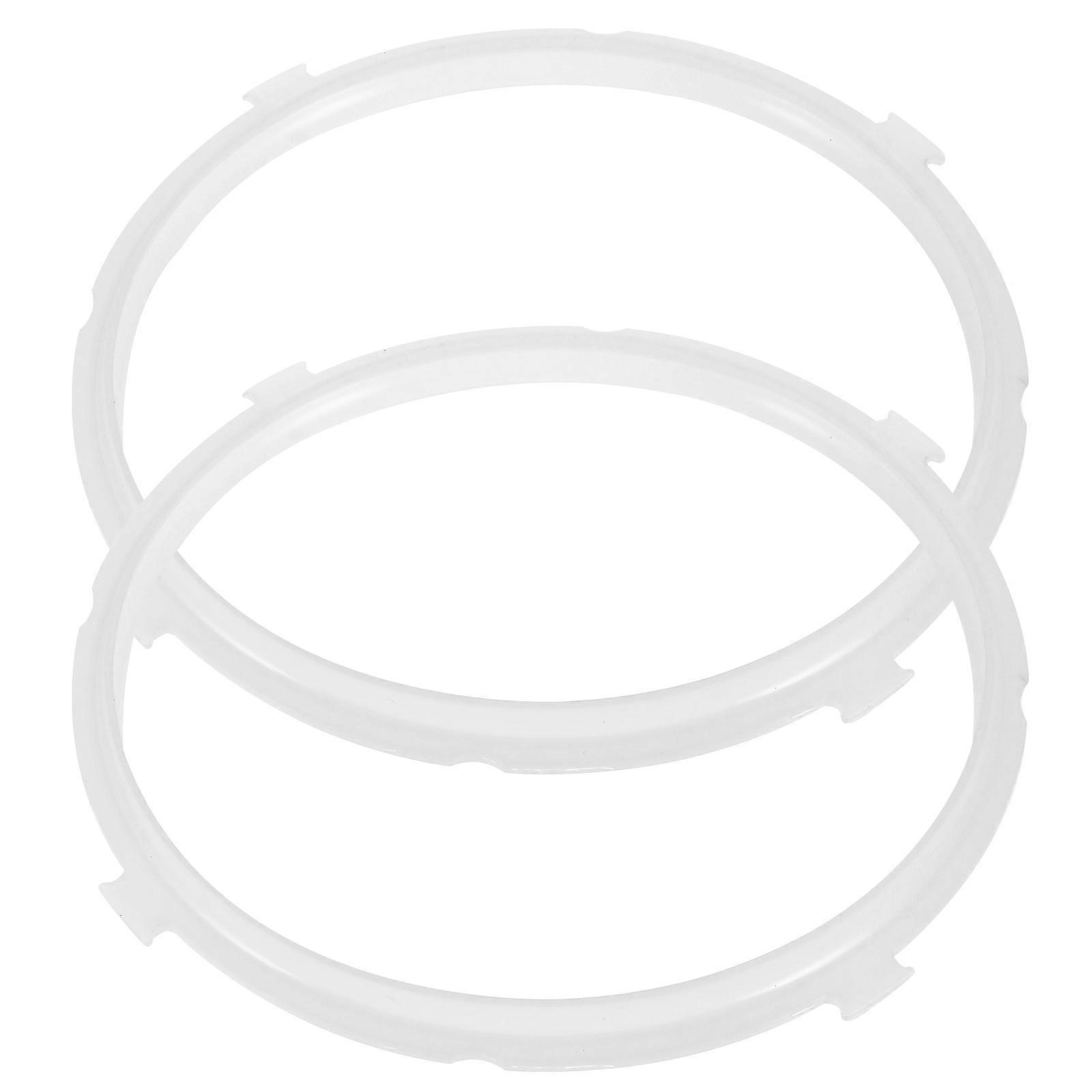 Sealing Ring for Electric Pressure Cooker High Elasticity 24X24X1.7CM 2Pcs