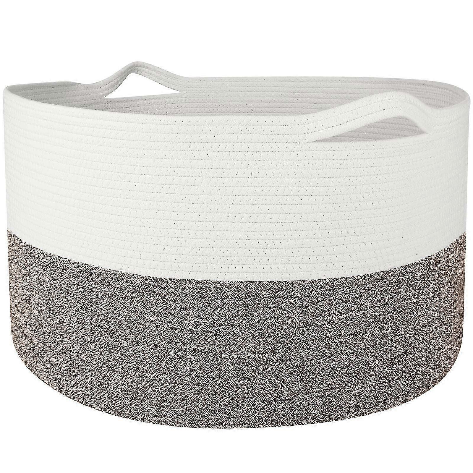 Large Cotton Rope Laundry Basket