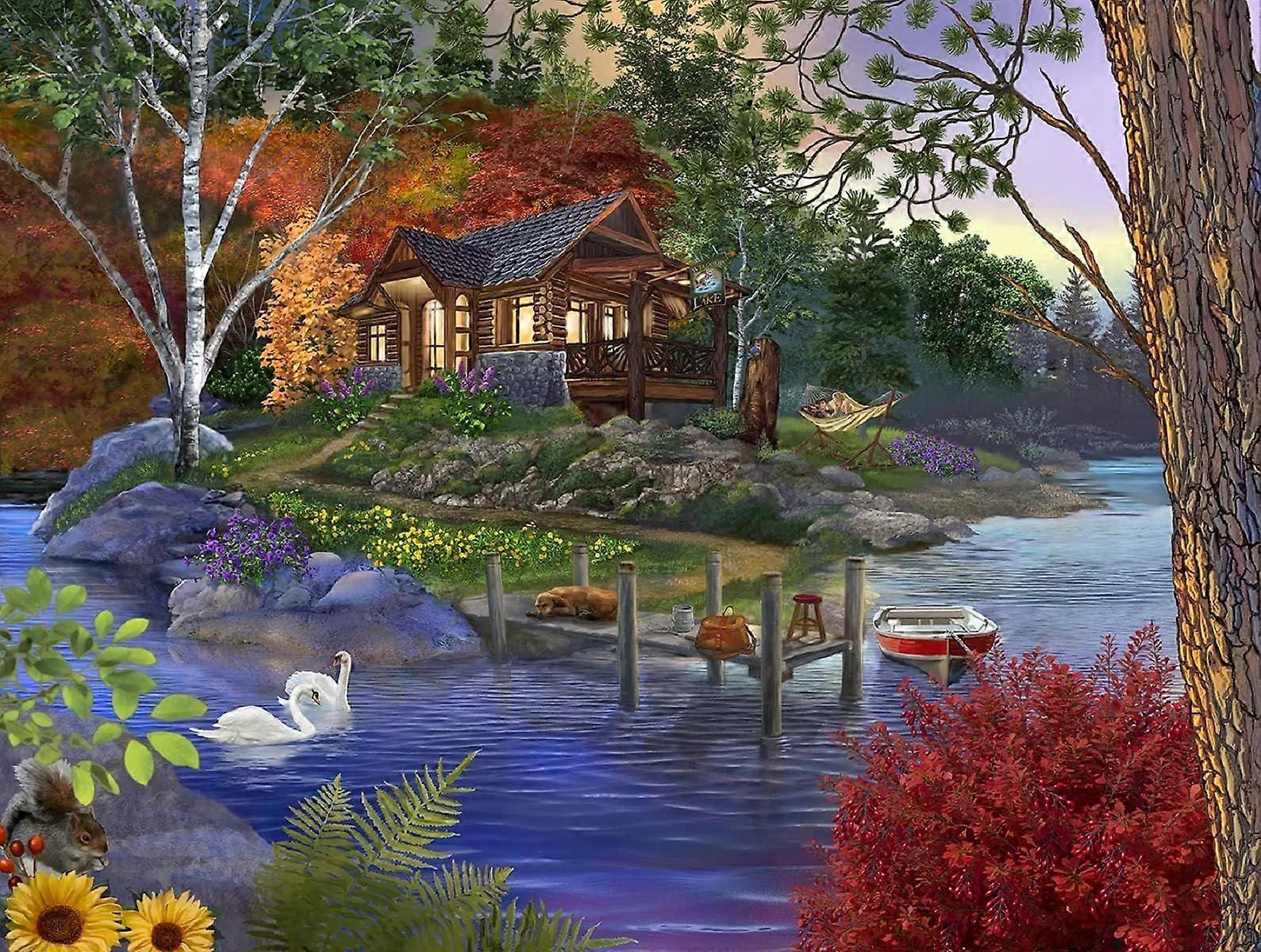 Memory Lake 1000 Piece Jigsaw Puzzle