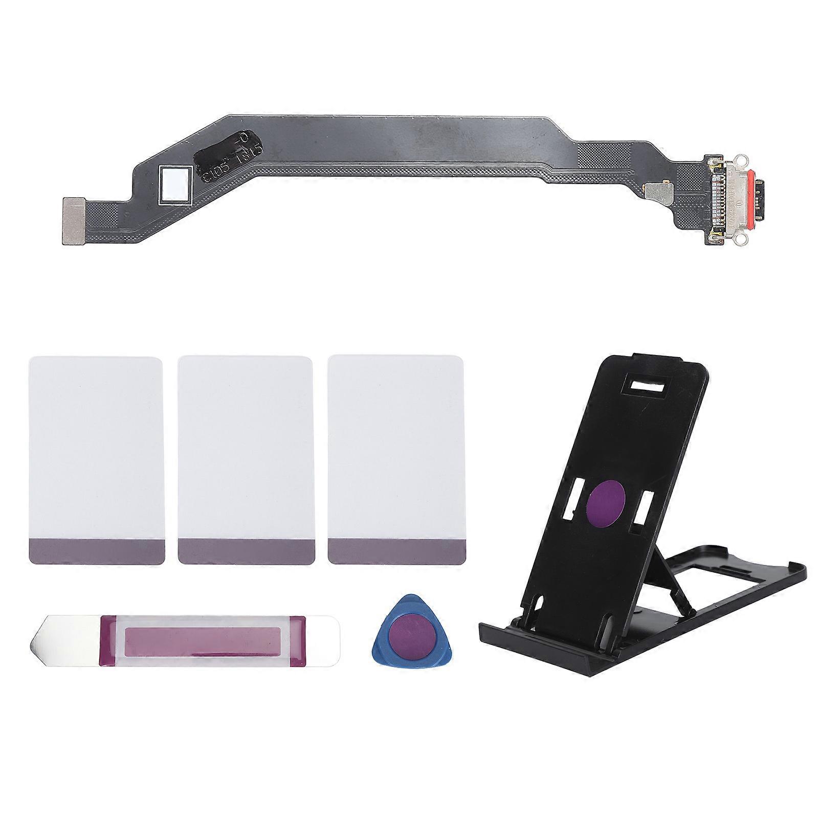 OnePlus 6 USB Port Flex Cable Replacement Kit with Easy Installation and Repair Tools