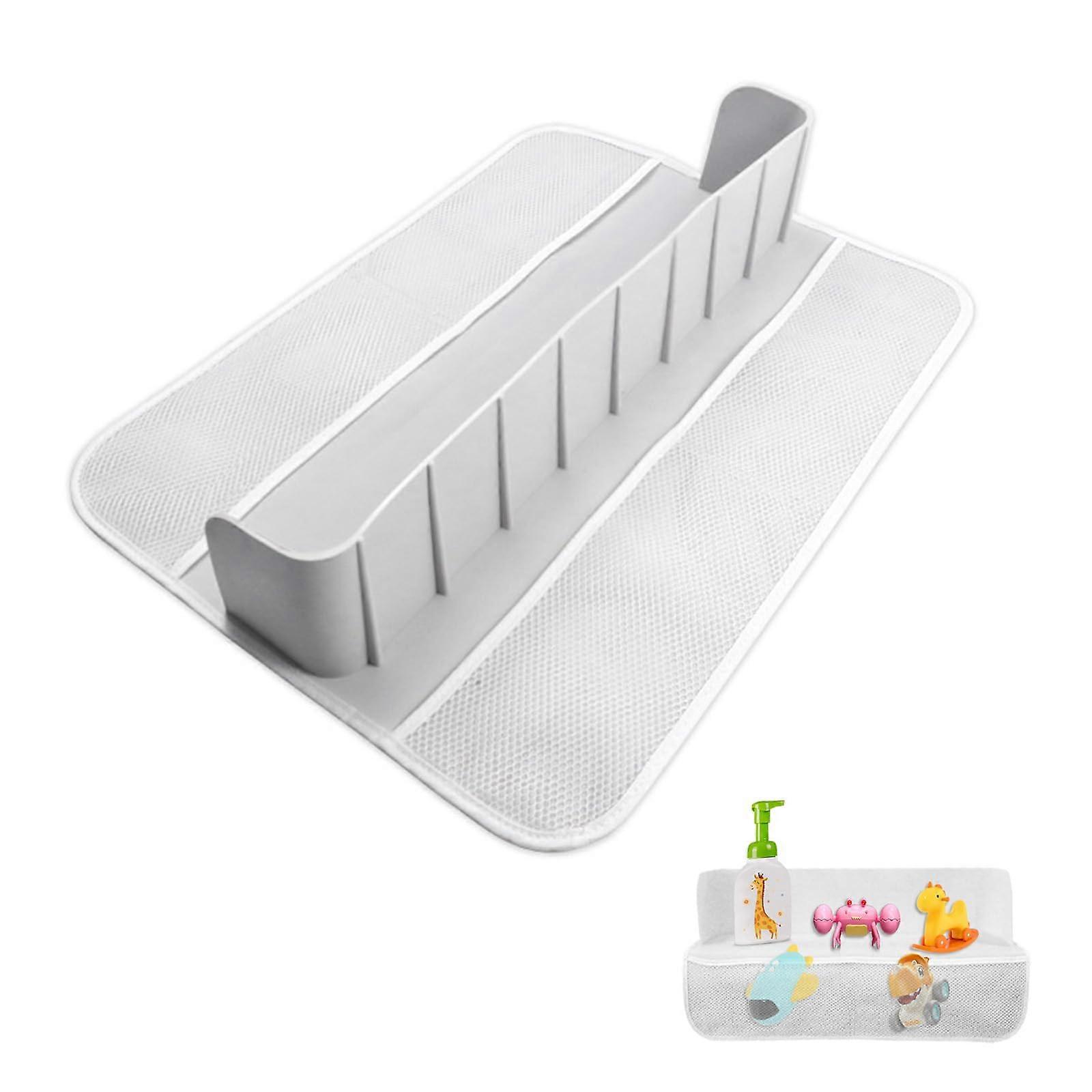 Bath Splash Guard, Splash Guard Bathtub for Children, Play Shelf, Bathtub Shelf Tray