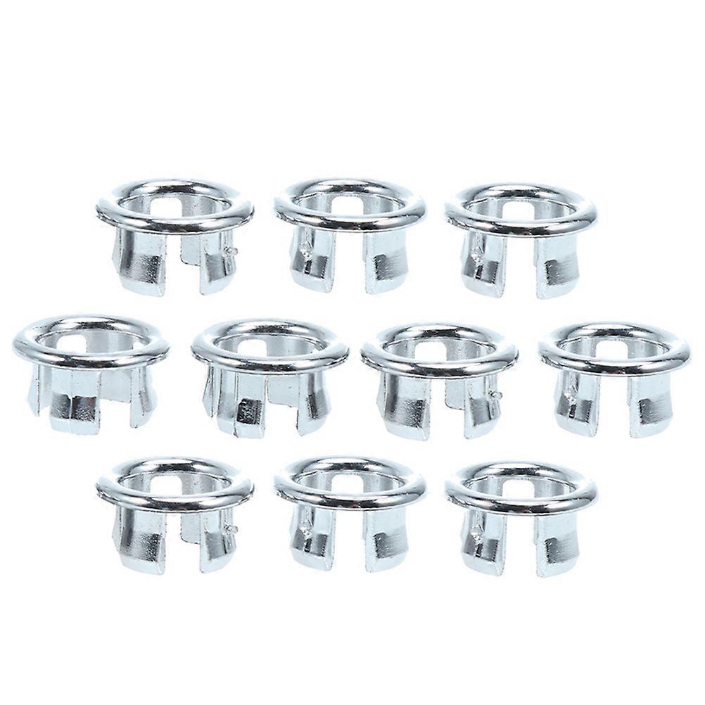 20Pcs Sink Overflow Rings Hollow Rings Basin Overflow Rings Sink Accessories