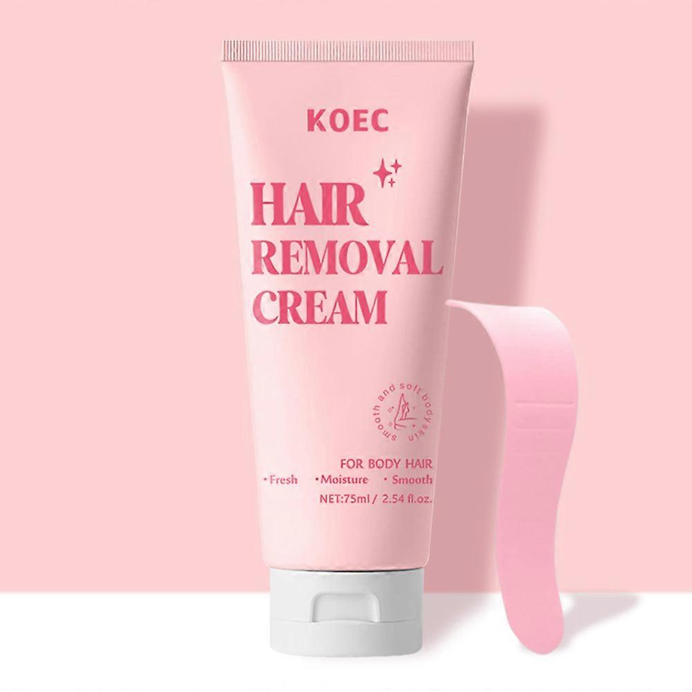 Sensitive Skin Hair Removal Cream With Scraper Fast Effective Depilatory Cream for All Skin Types