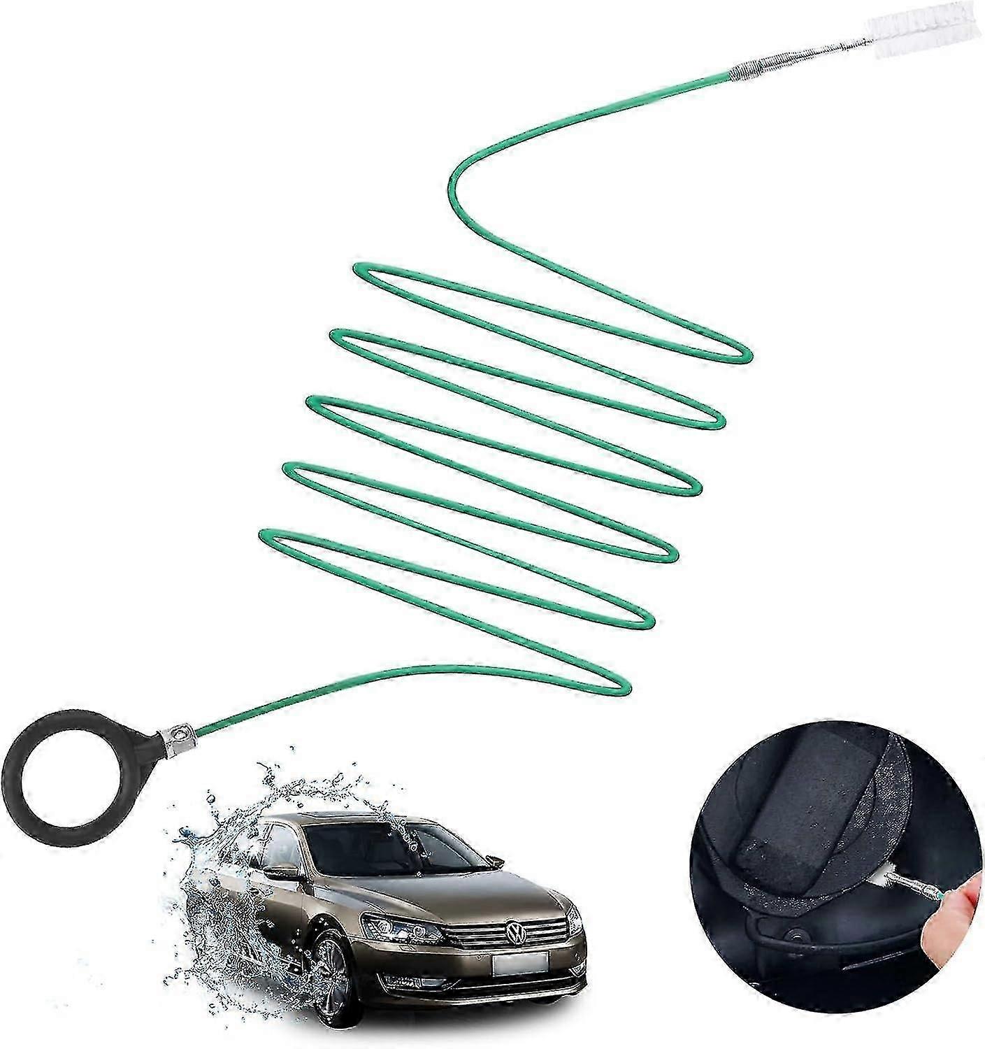 Auto Sunroof Drain Cleaning Tool, 3/ 5/10m Flexible Drain Brush Long Pipe Cleaners For Car, Tube Cleaning Brush Drain Dredging Tool