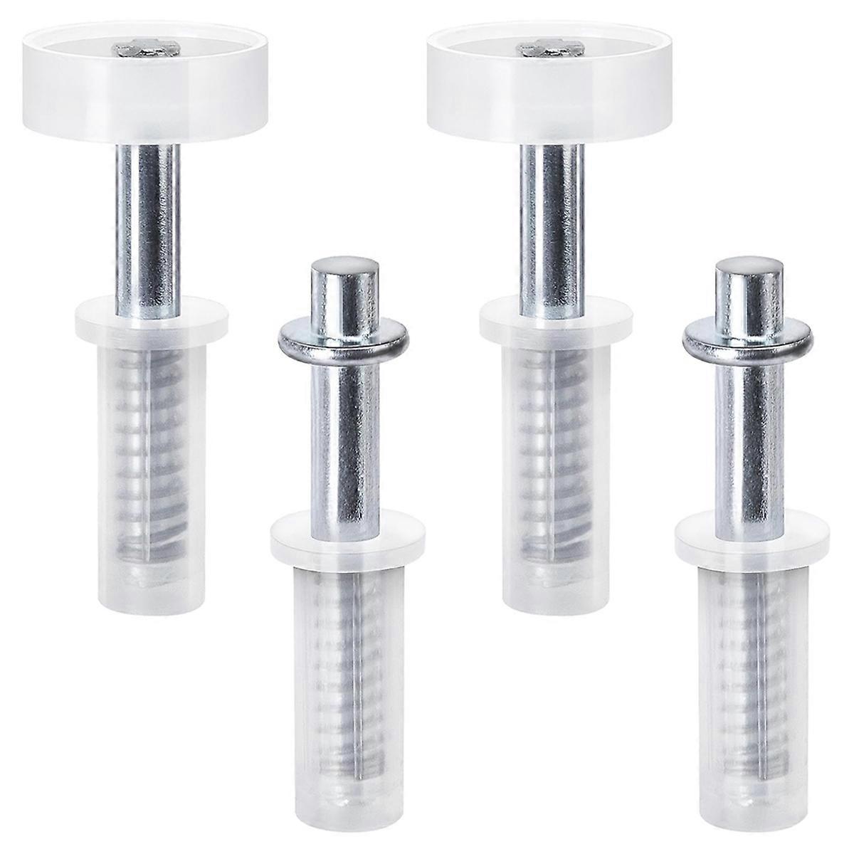 Bi-Fold Door Top Roller Guide Wheel and Top Pivot,Spring Loaded Bifold Door Hardware Kit Bifold Closet Door Repair Kit,A