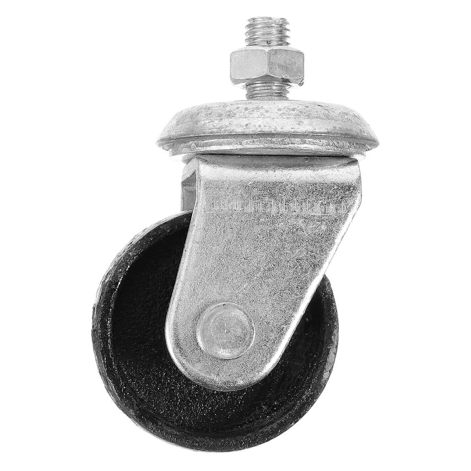 Heavy Duty Hydraulic Jack Caster Wheel Replacement – Thickened Versatile Design for Garage Floor Easy Parts Assembly – Ideal for Mechanics and