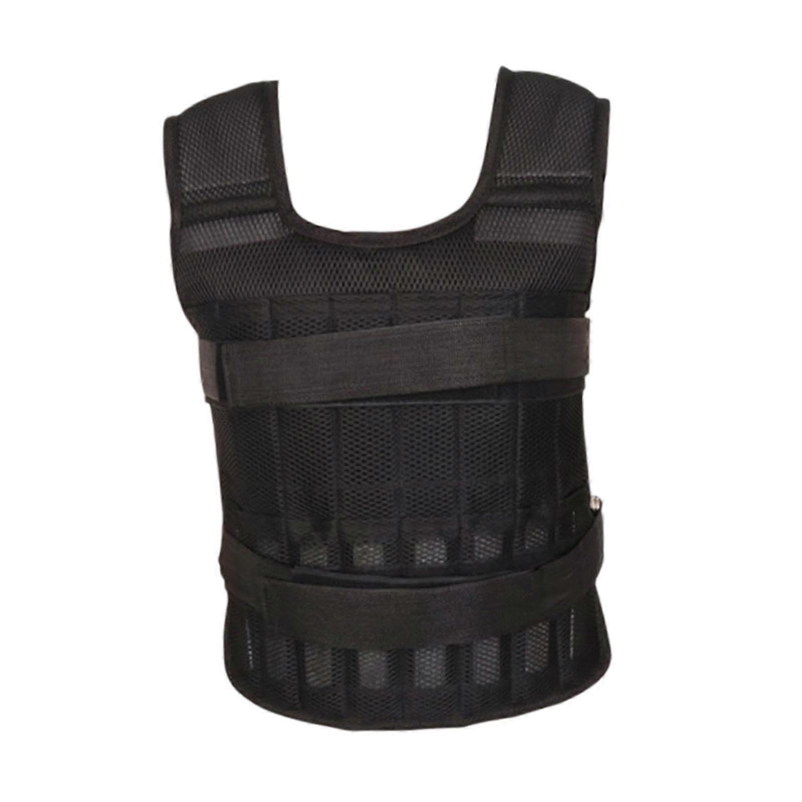 Adjustable Weight Vest Empty Workout Weight Jacket for Gym Strength Training, Travel, Climbing, Muscle Building – Up to 60 Kg