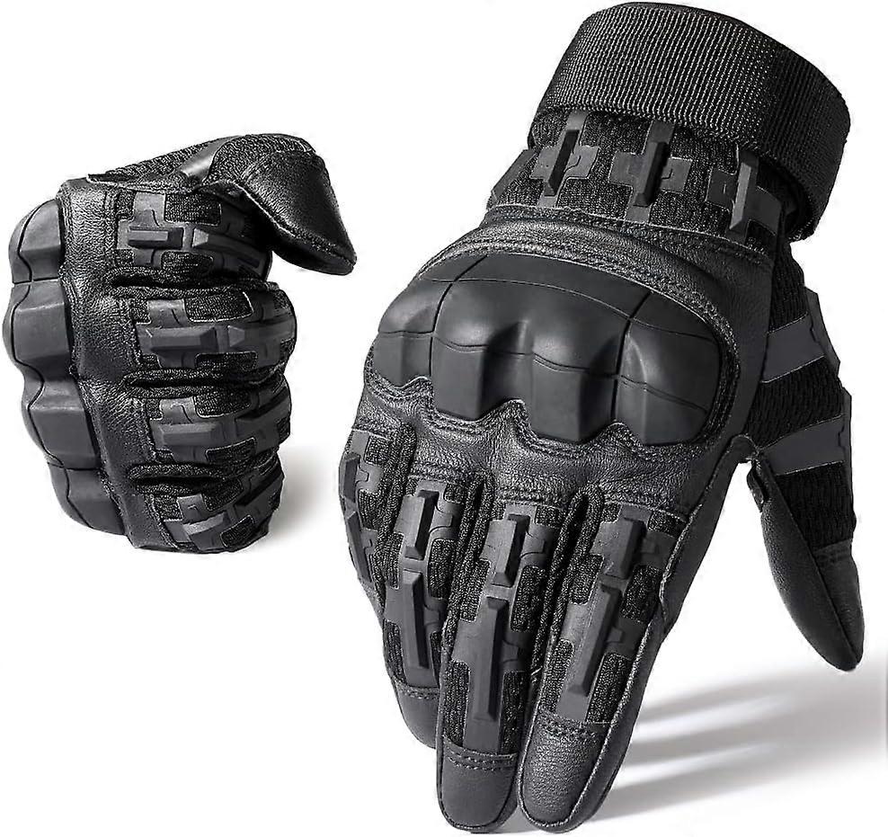 Flexible Touch Screen Motorcycle Gloves for Motorbike Riding Cycling Work Outdoor(M)