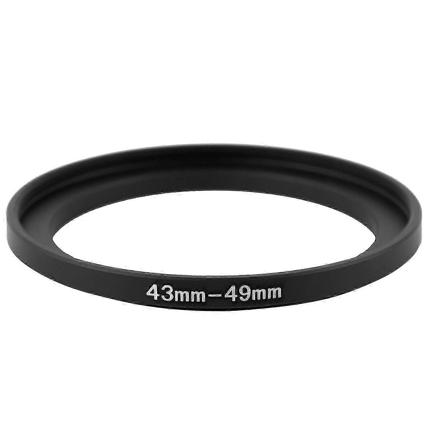 43mm to 49mm Metal Step Up Filter Ring Adapter for Camera