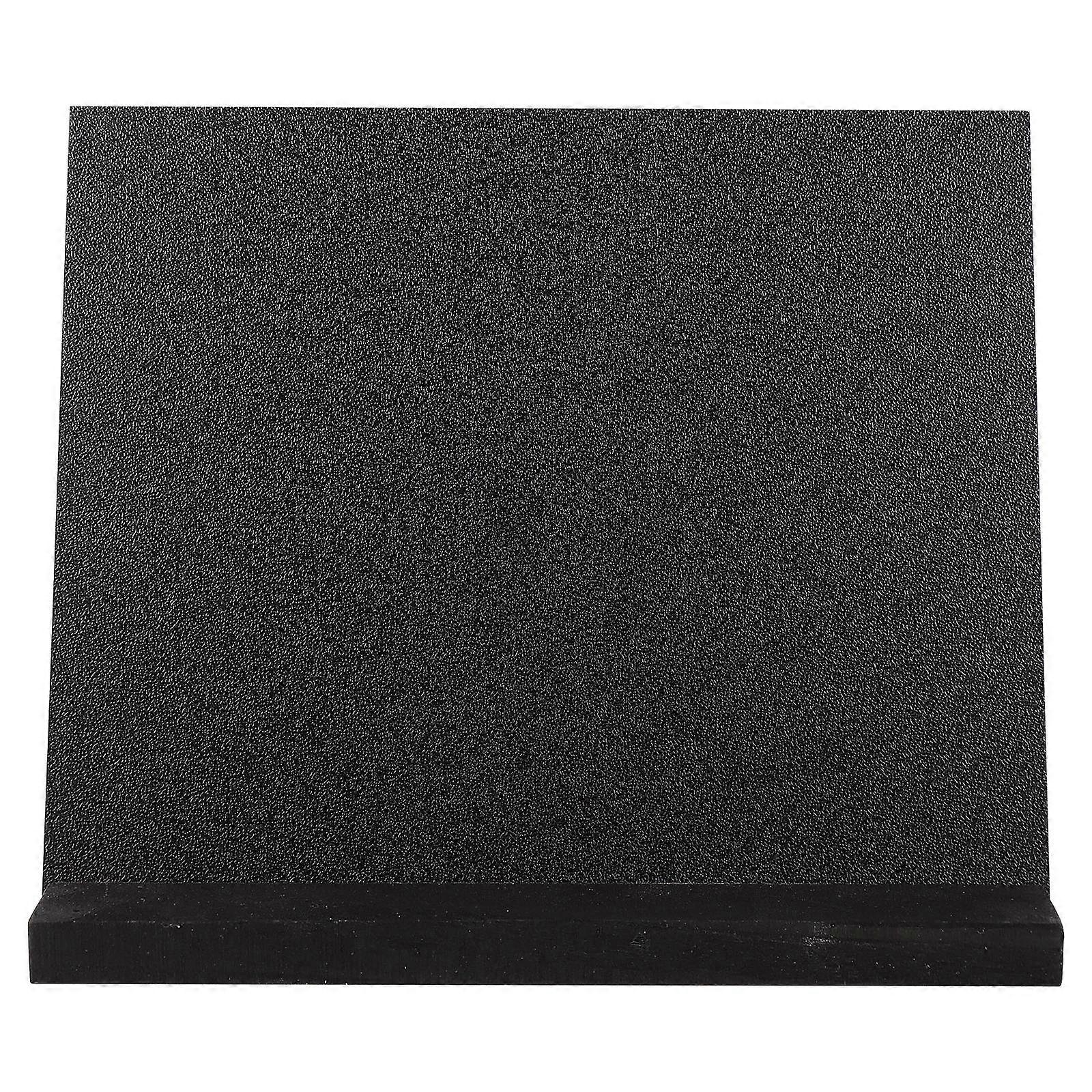 Chalkboard Sign Writing Board Restaurant Daily Use Black Wood Plastic 2Sets