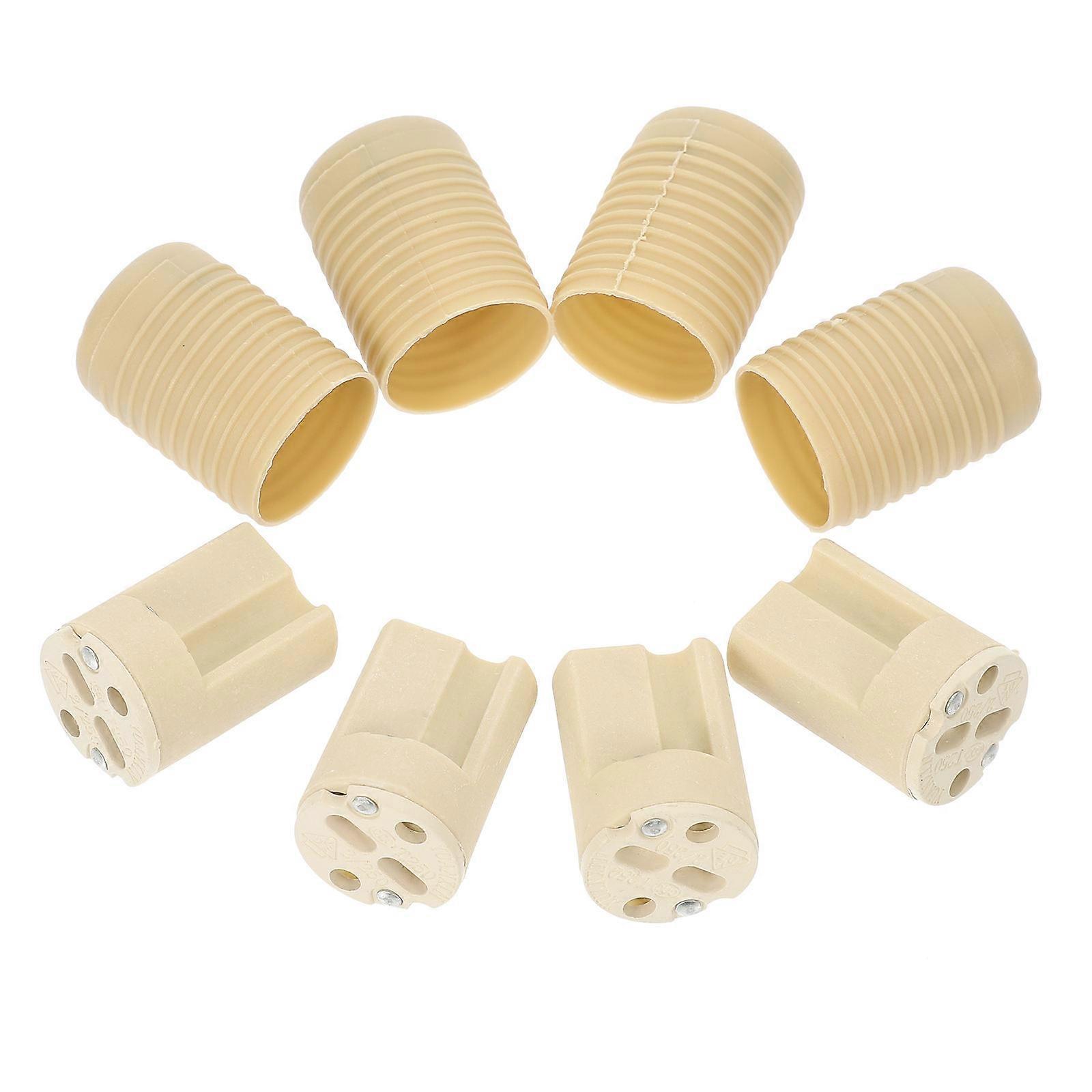 Lamp Socket Replacement G9 Interface Screw Vintage 4Pcs