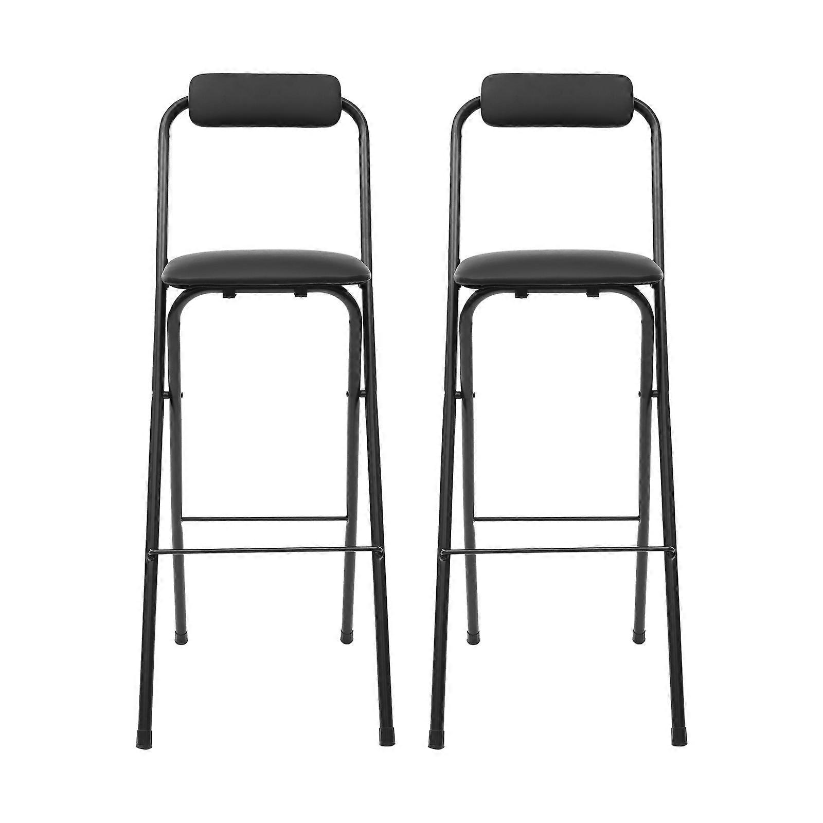 Portable Folding Stool Foldable Bar Chair for Kitchen or Bar Compact Bar Seating