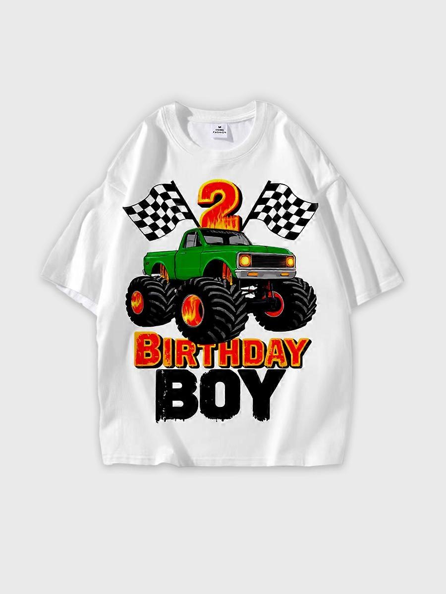 T-shirt round neck Pattern loose short sleeve JW3204