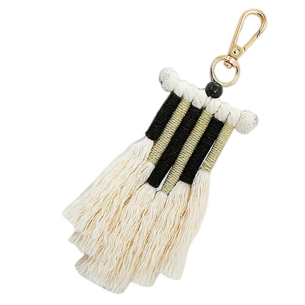 Charms Tassels Key Ring Tassel Handbag Pendant Scandinavian Design 7.07X2.36X0.79in 1Set
