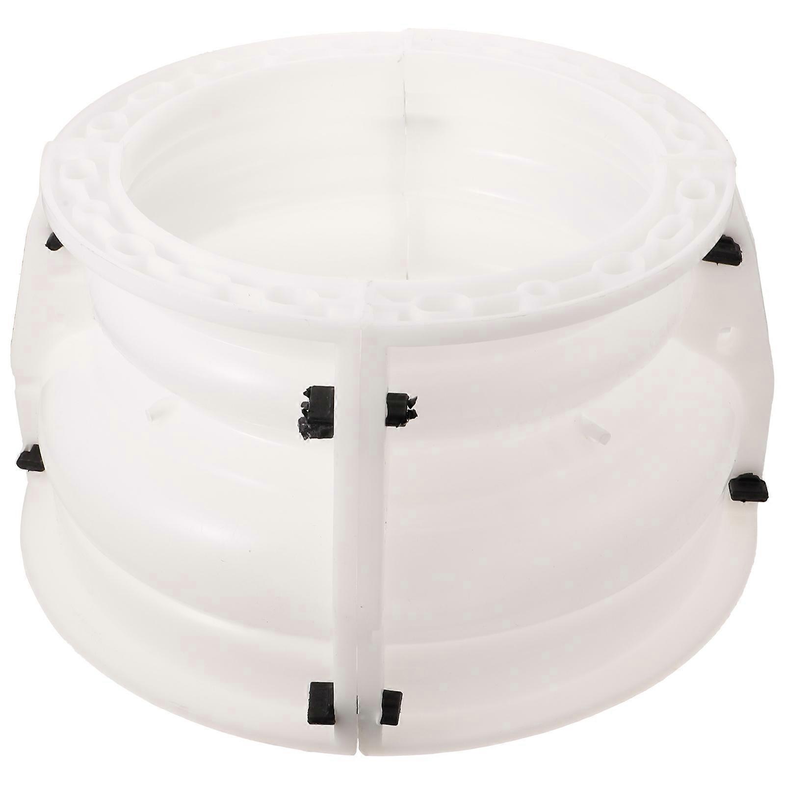 Concrete Column Forms Base Creation Door Decorations Beige 41.00X41.00X24.00CM 1Set