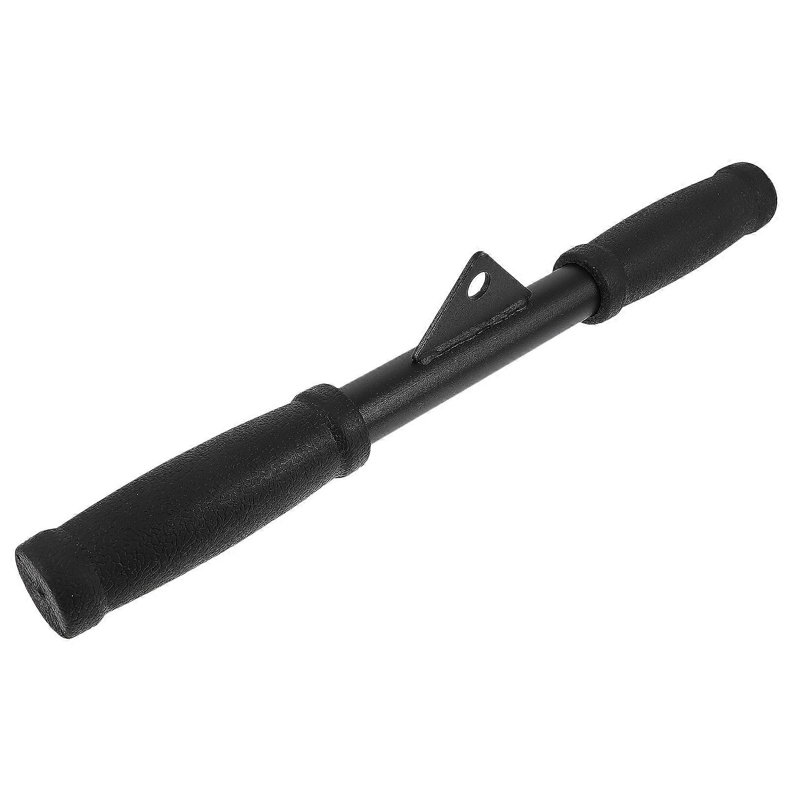 Black Exercise Bar for Fitness Lever Lightweight and Durable for Home Use 1Pc