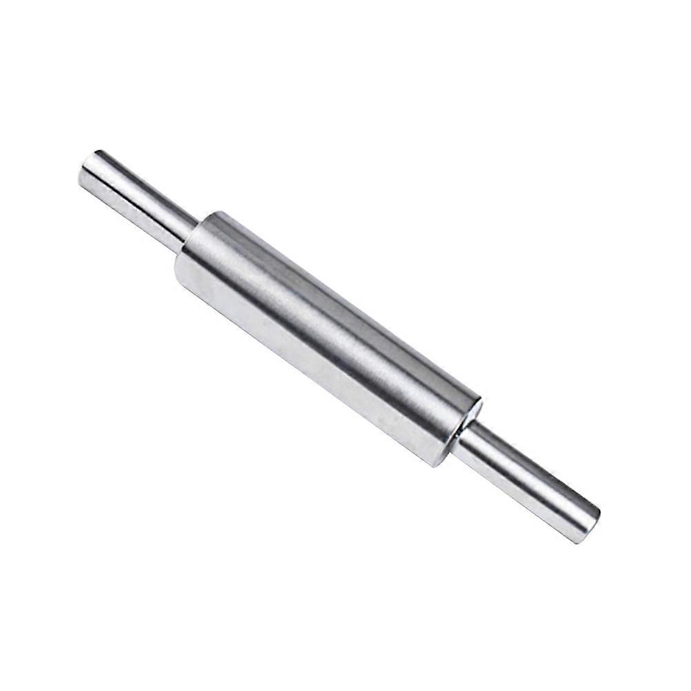 Non-Stick Rolling Pin for Baking Use with No Bacteria Growth Silver