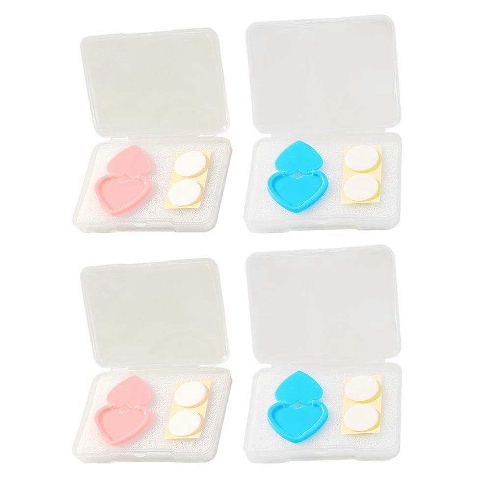 Hemoton 4 Pcs Diamond Picture Light Pad Covers in Heart Shape
