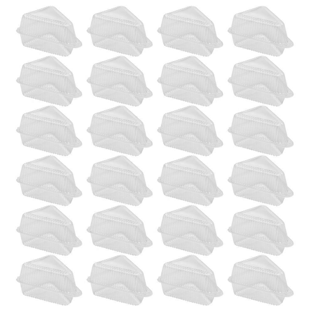 Bakery Take Out Containers Clear Container Dessert Holder 50Pcs