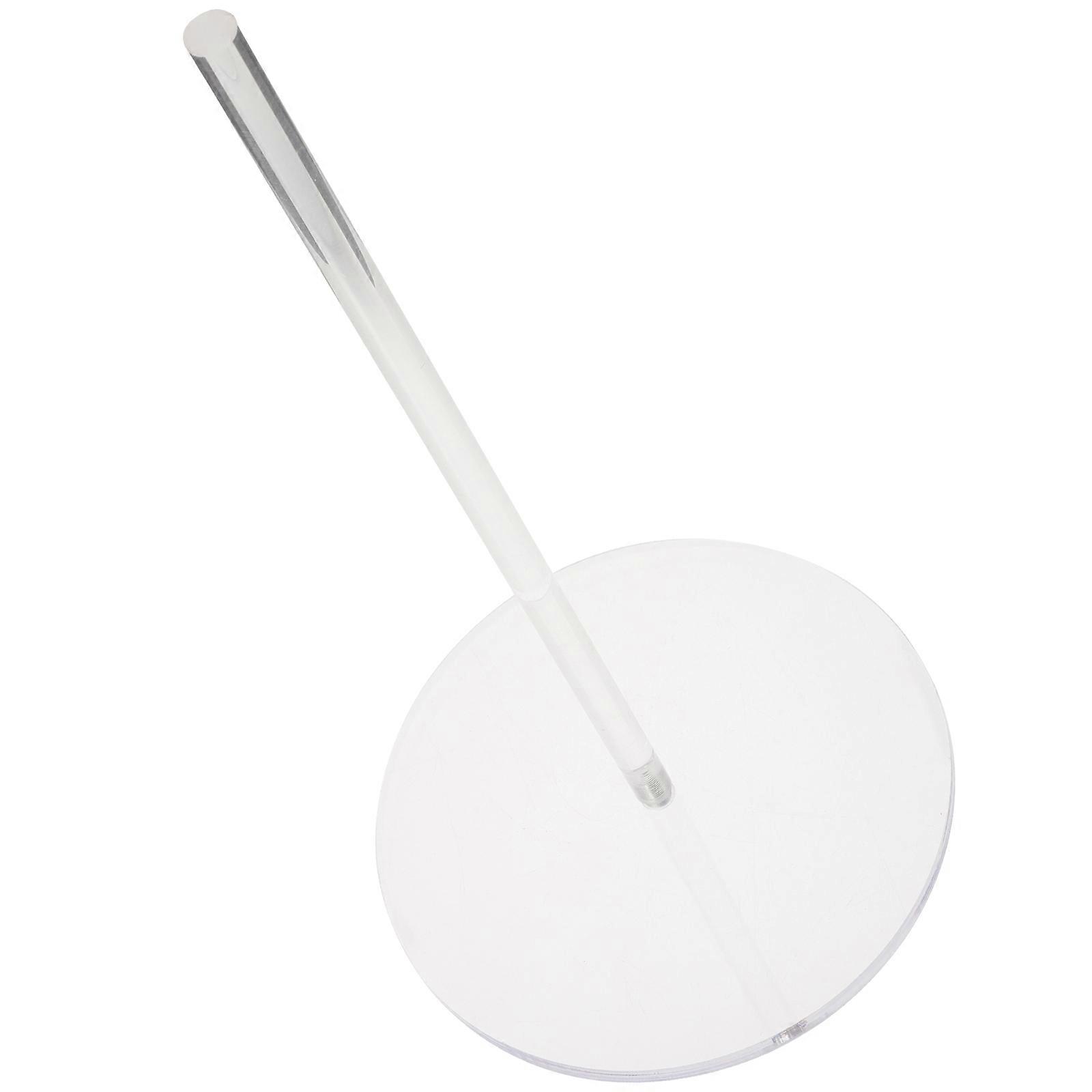 Transparent Acrylic Kitchen Paper Towel Holder for Home Use with Strong Durability and Space-Saving