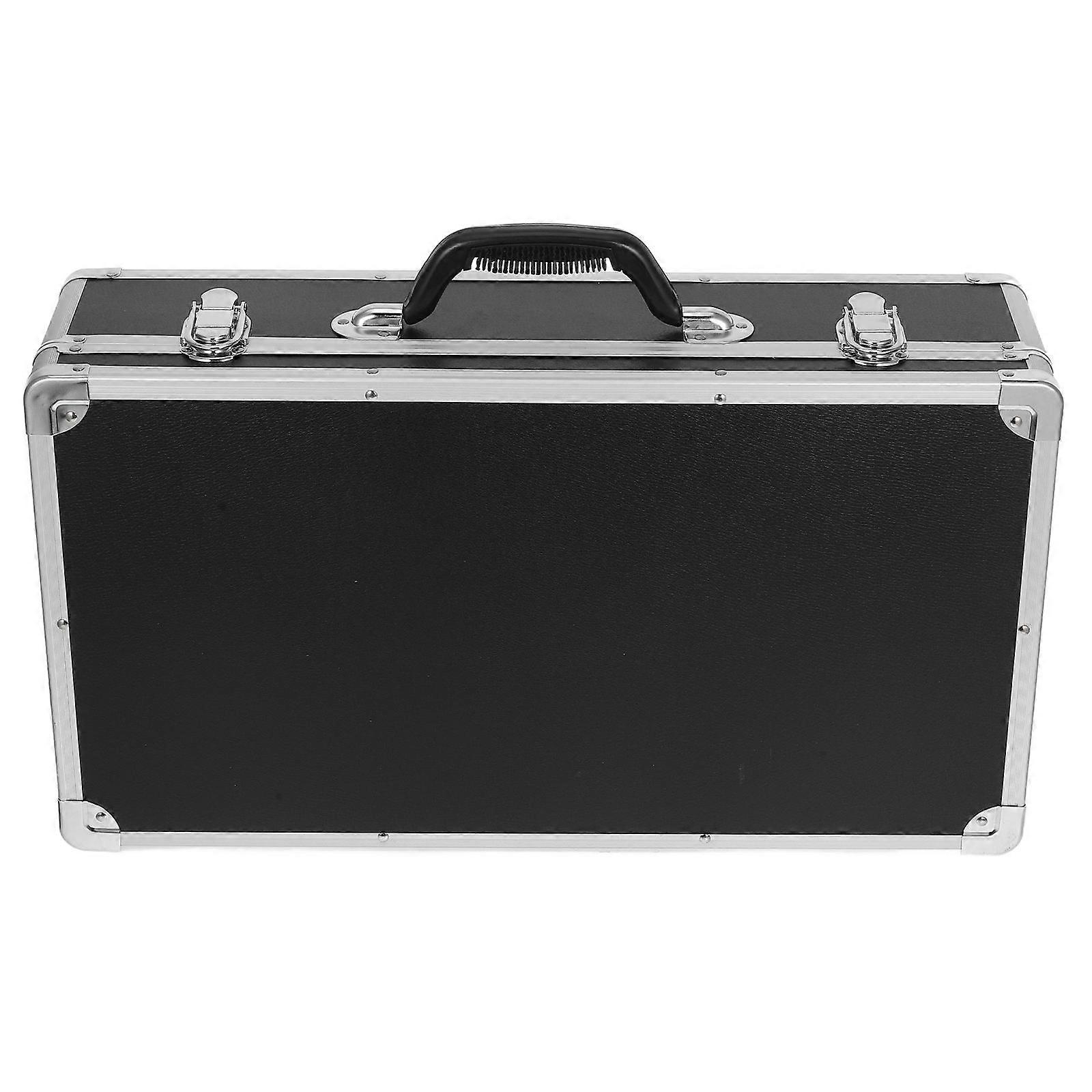 Portable Aluminum Tool Case Multifunction Hard Storage Case For DIY Enthusiasts Workshop 50.00X28.00X13.00CM 1Pack