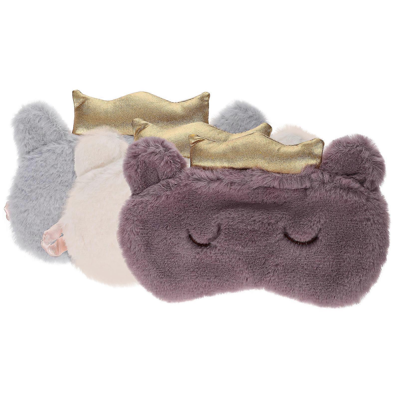 Adorable Eye Mask for Sleeping Material Suitable for All Multi Color Lightweight Practical Portable
