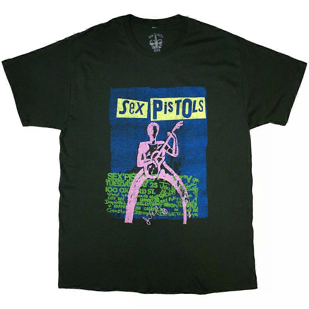Sex Pistols Guitare Dessin animé T-shirt ROCKINSTONE