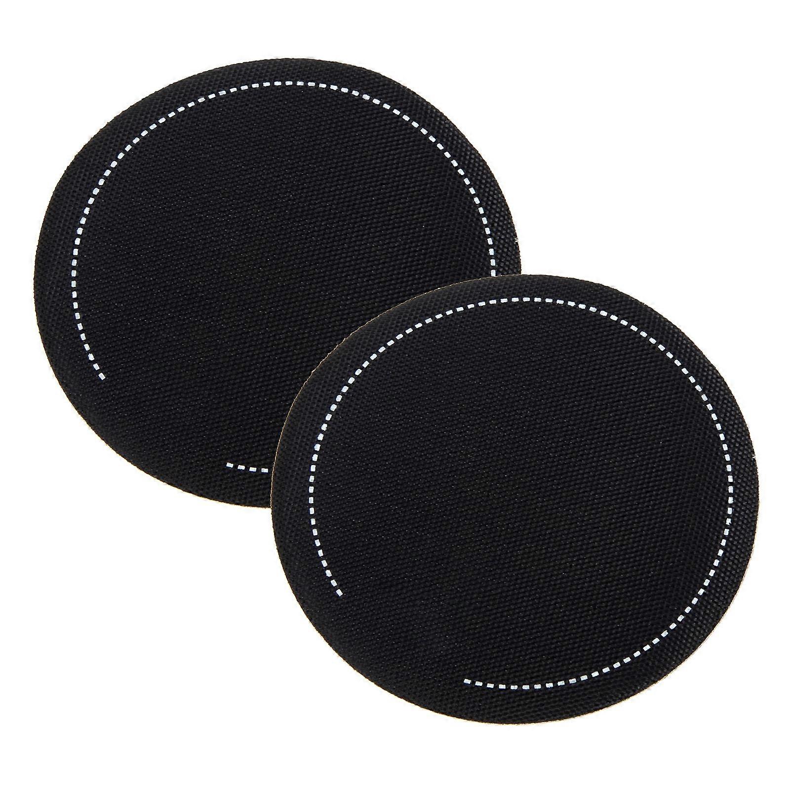 Drum Set Supply Percussion Drum Set Sticker Reinforcement Protection Cloth Material 6.5x6.5cm For Single Pedal Protection 2Set