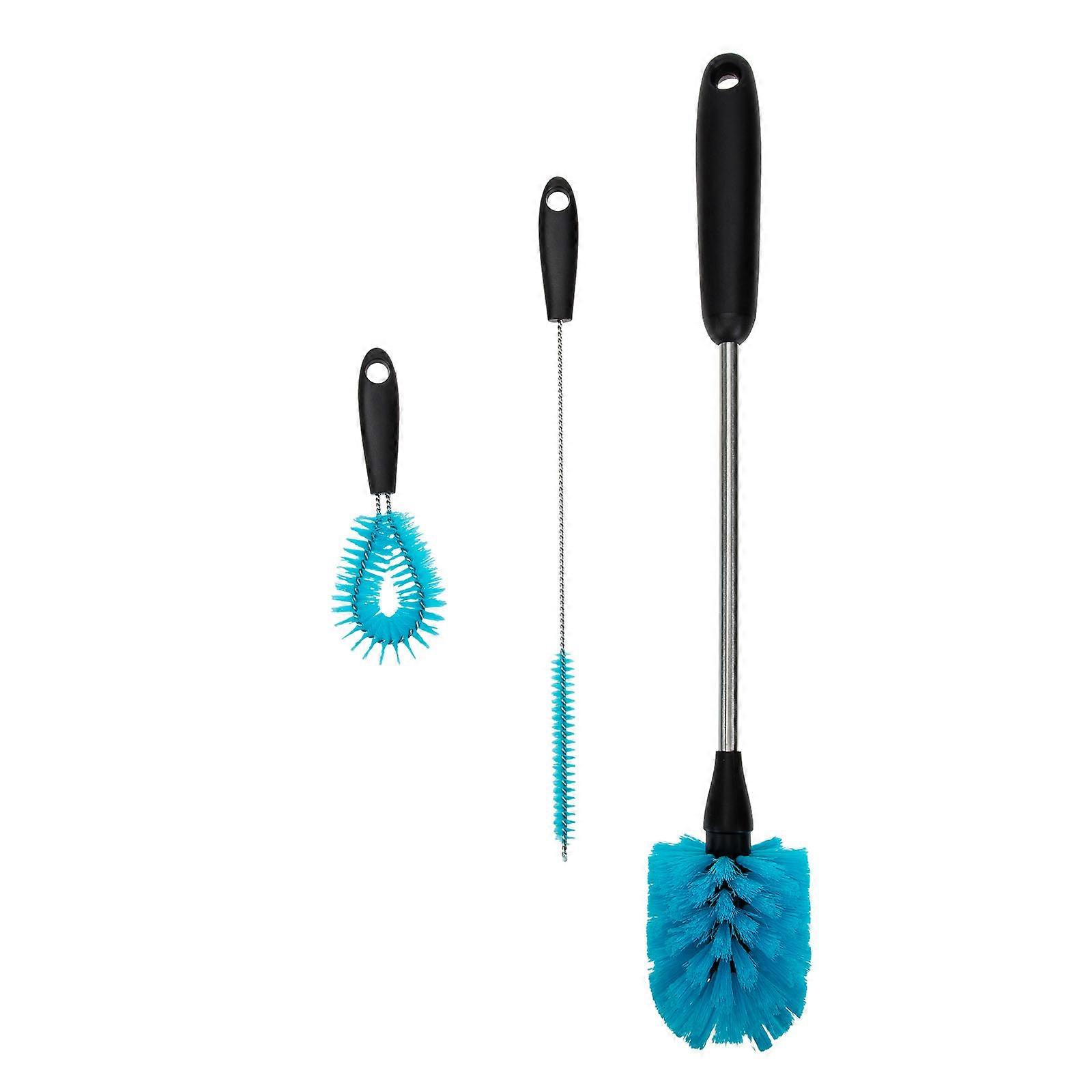 Multi Function Bottle Brush with Long Handle for Easy Cleaning, Wear Resistant Cup and Straw Cleaner, Suitable for Bottles, Mugs, Kettles, and