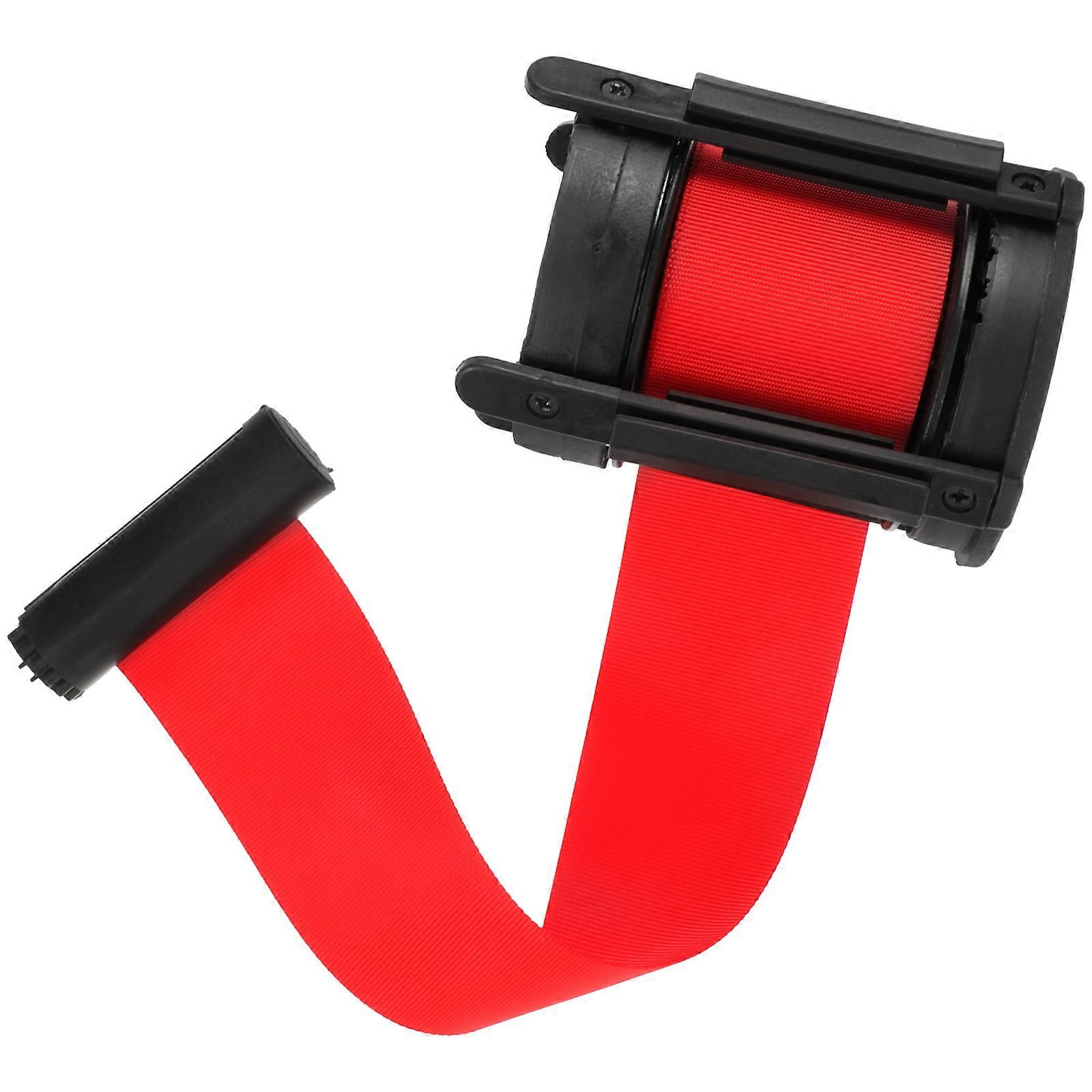 Belt Barrier Construction Belt Crowd Control Adjustable Length Sleek And Minimalist 5m Plastic 1Set
