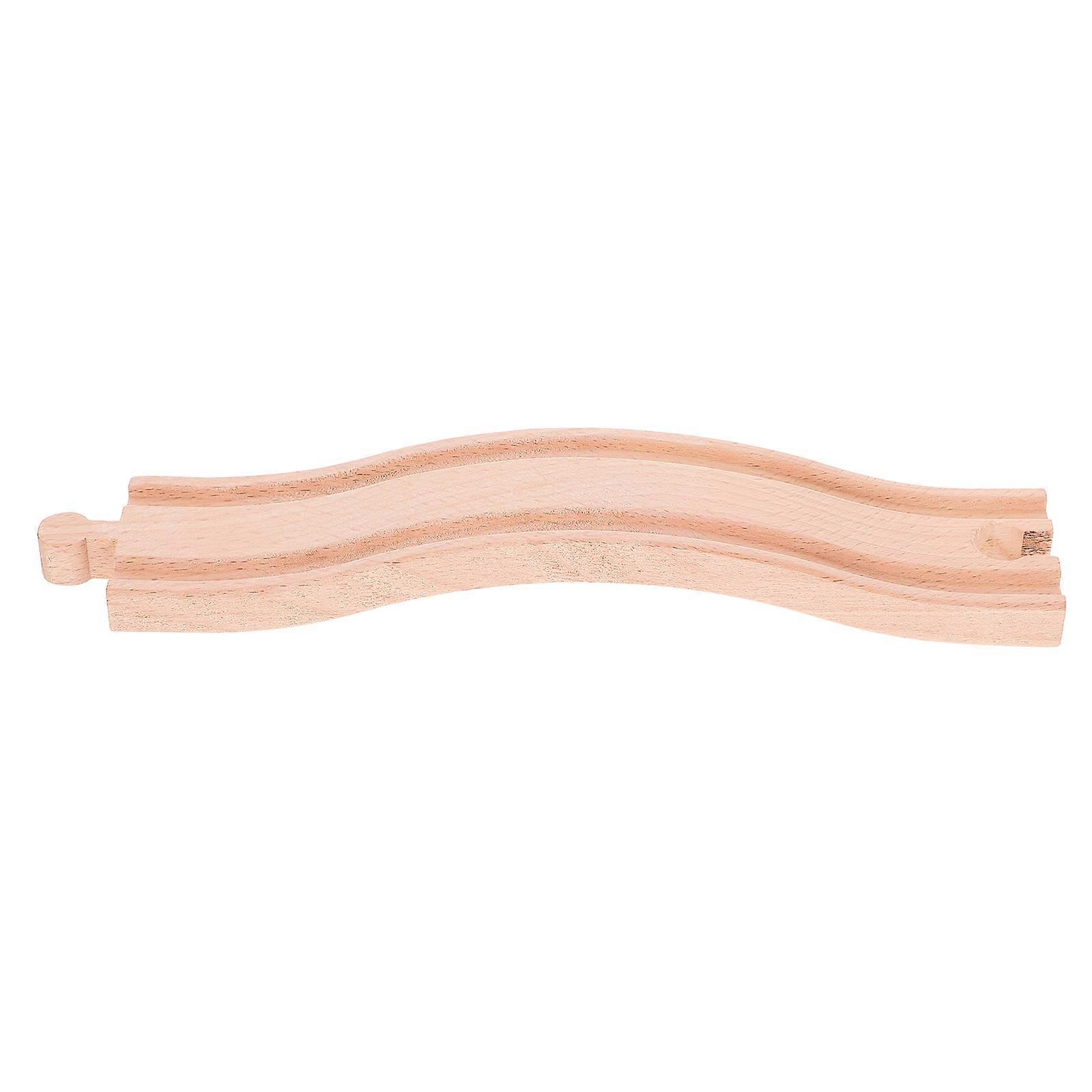 Wooden Train Track Expansion Set – DIY Railway Accessory for Creativity, Coordination, and Skill Development in Imaginative Play