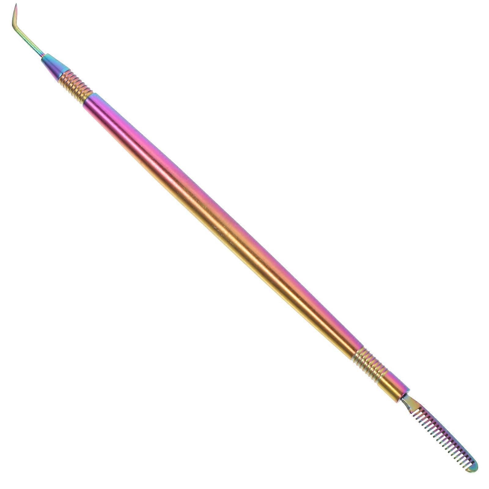 Eyelash Lifting Stick with Separator Comb Made of Stainless Steel for Salon Use Multi Color