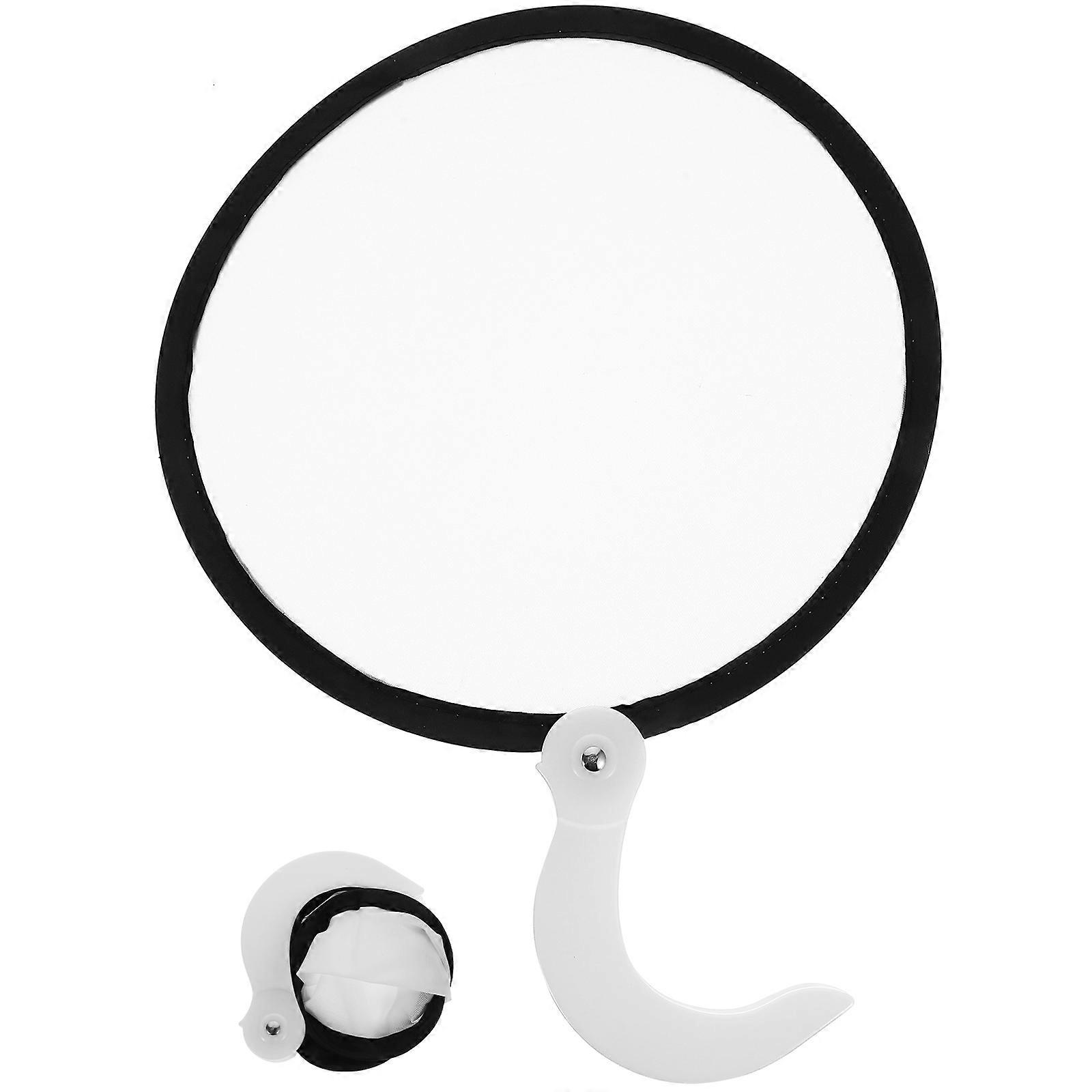 Folding Round Hand Fans 1 Set Summer Dancing Fan