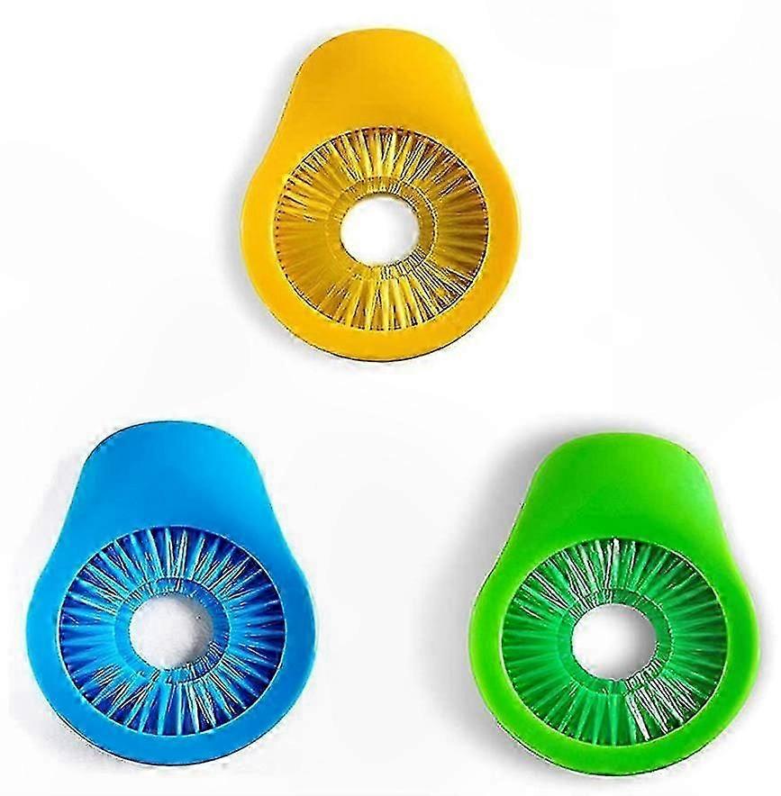 3-Piece Corn Silk Remover Brush Set for Vegetable Cleaning