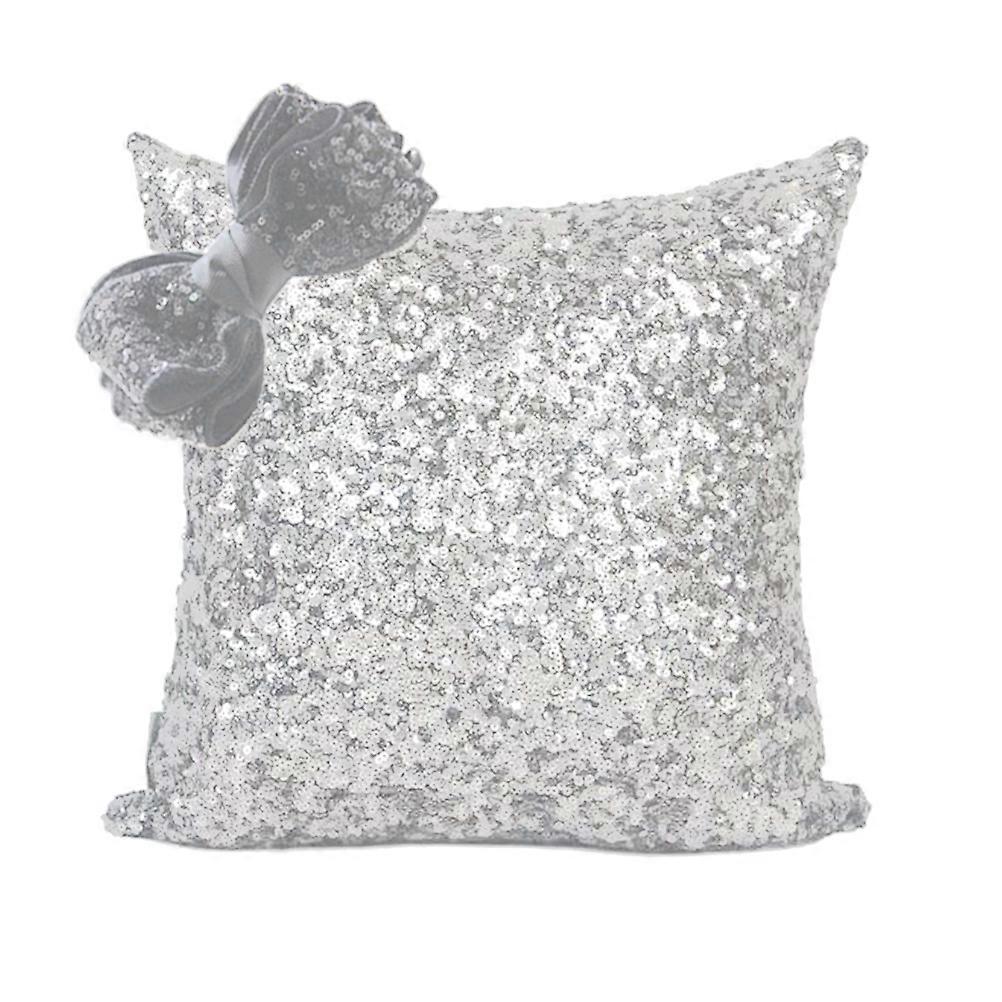 Shiny Sequin Fabric for Costume Making 135x100cm Silver 1Set Suitable for Artists and Aliasing as Table Runner and Dress Material