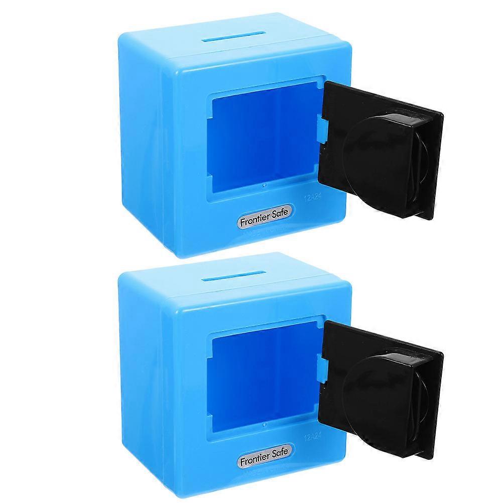 Mini Plastic Piggy Bank Safe Box with Password Lock for Kids' Coin Storage – Saving Box for Children