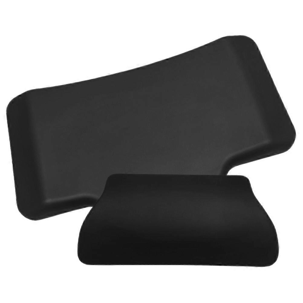 Black Motorcycle Seat Cushion with Shock Absorption and Comfortable Riding Experience for