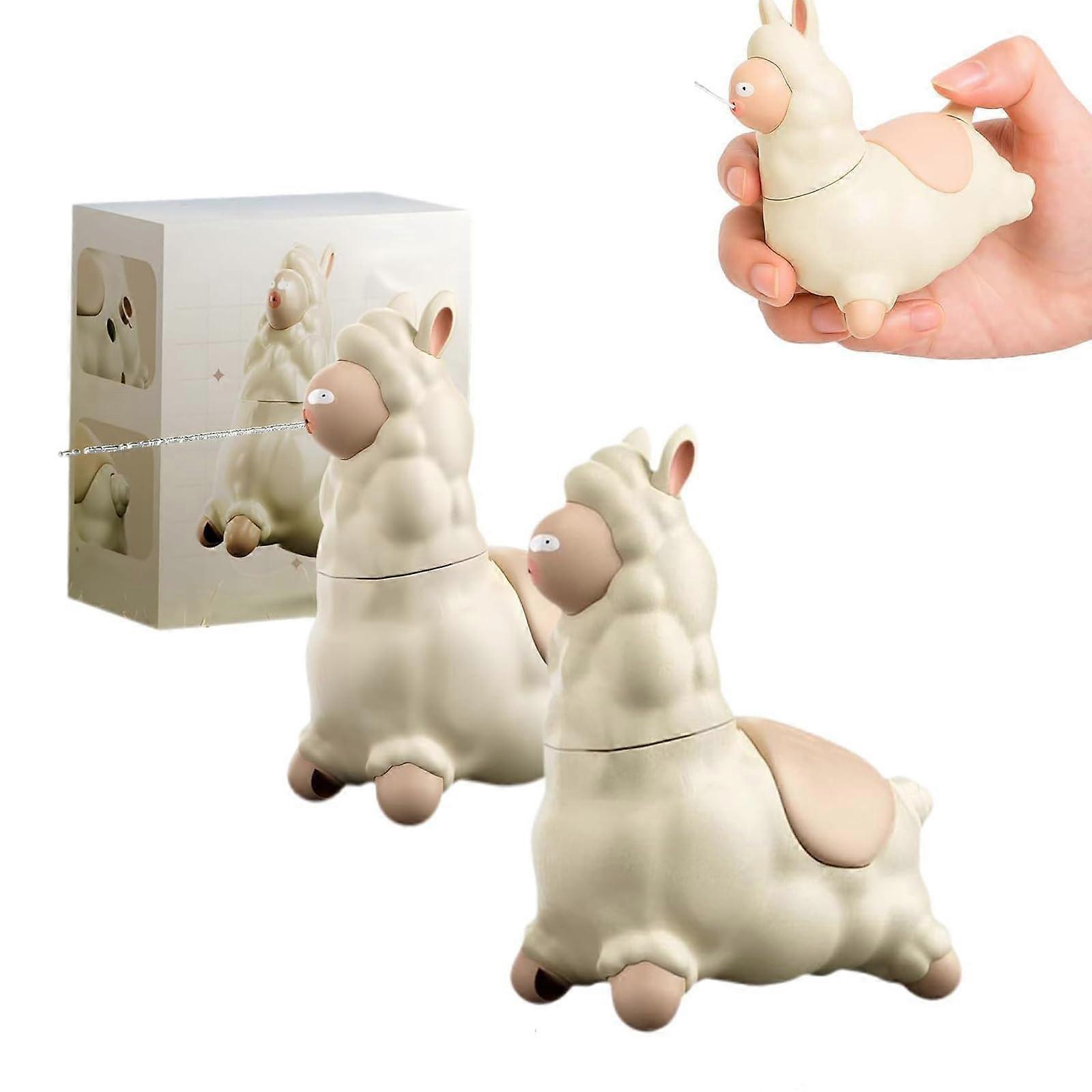 Spitting Llama Water Toy, Alpaca-Style Interactive Sprayer, Animal-Shape Push Toy For Kids, Beach And Garden 2-Pack
