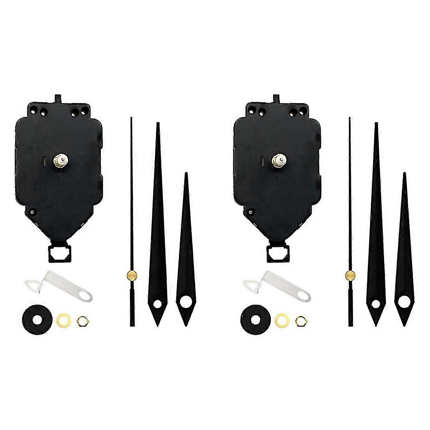 2 Set Diy Clock Movement Kit Replacement Parts I