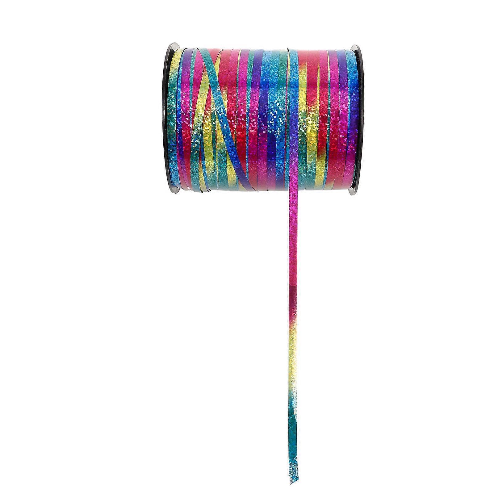1 Roll DIY Balloon Ribbon Multi Function Decorative Wrapping Ribbon for Crafts, Party Supplies, Packaging & Flower Bouquets Durable & Easy to Use